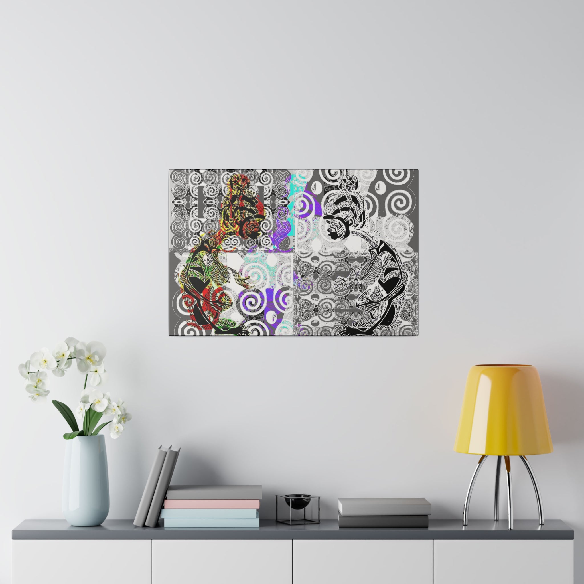 Parapo African Art on Canvas