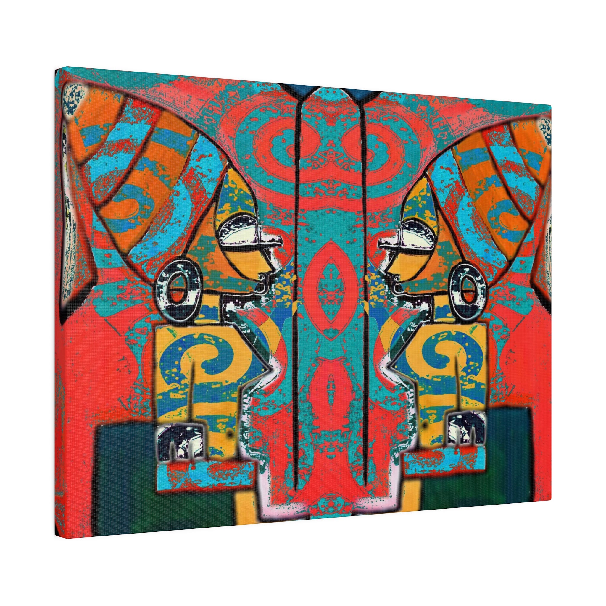 Yeye African Art on Canvas