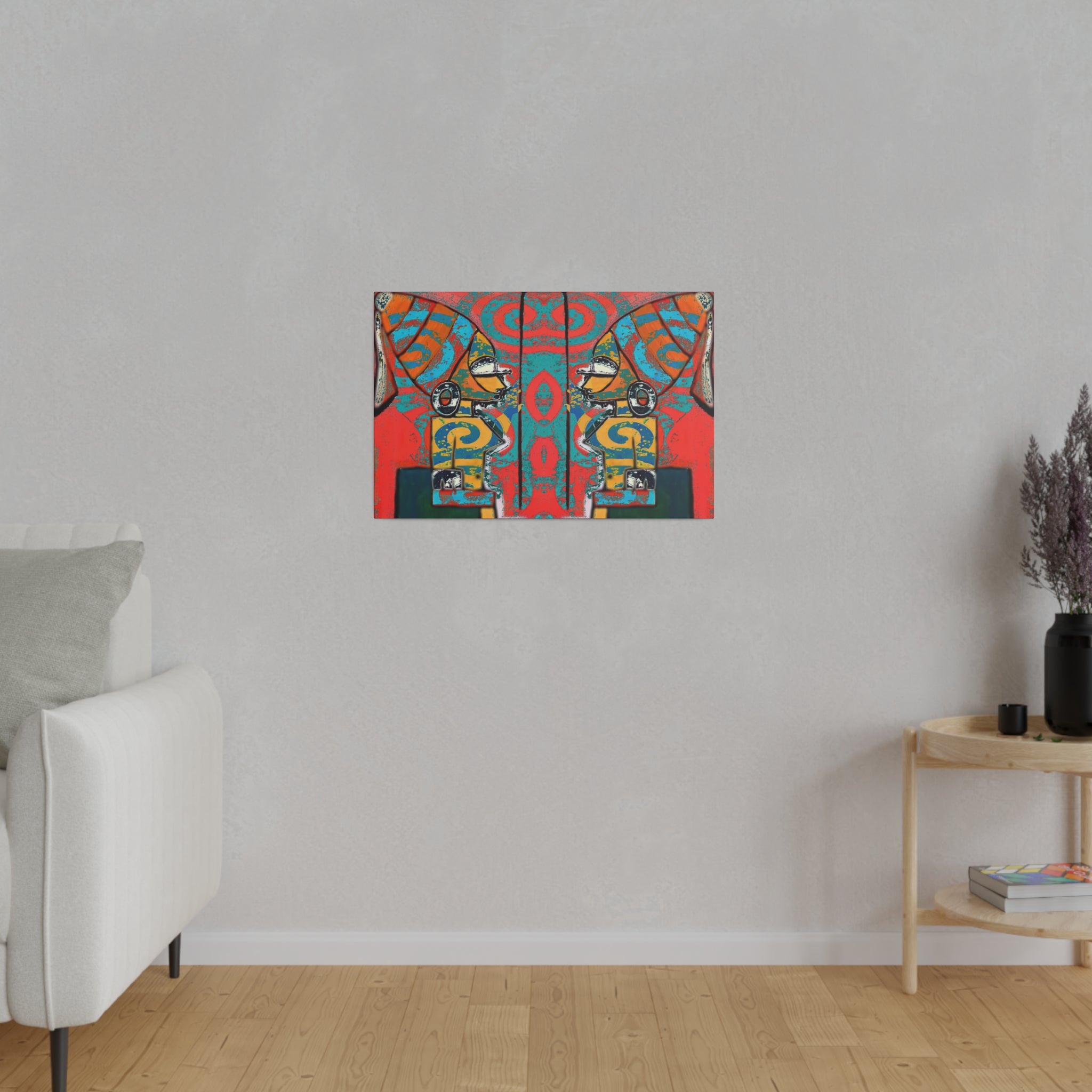 Yeye African Art on Canvas