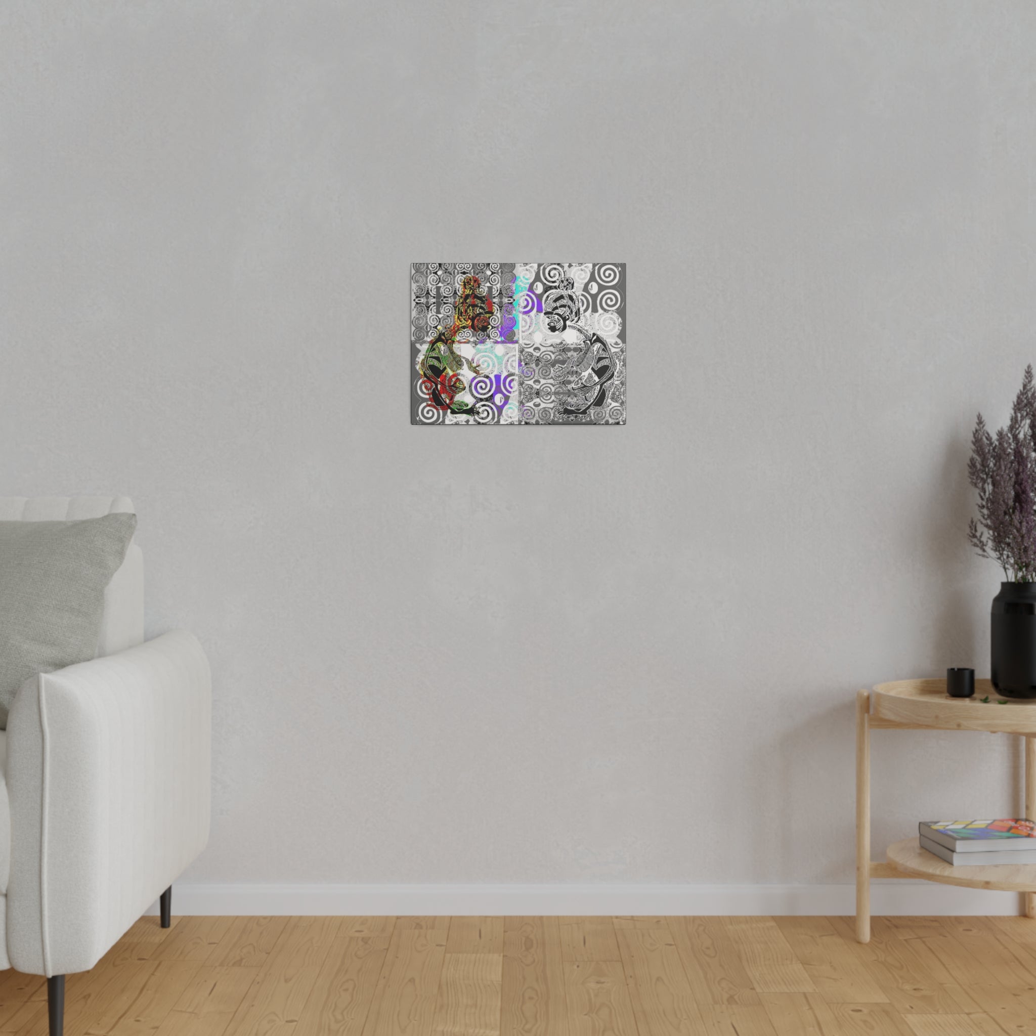 Parapo African Art on Canvas