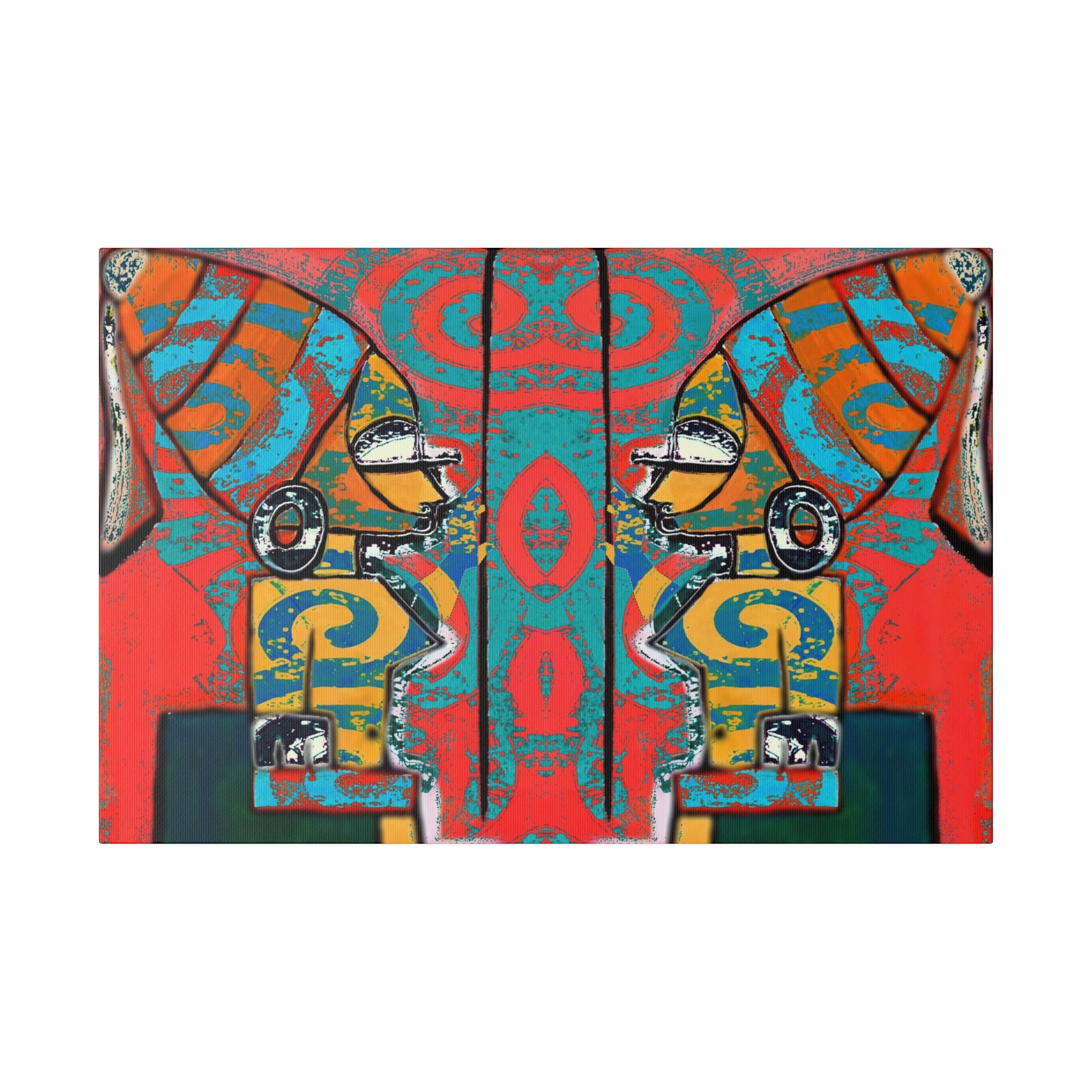 Yeye African Art on Canvas
