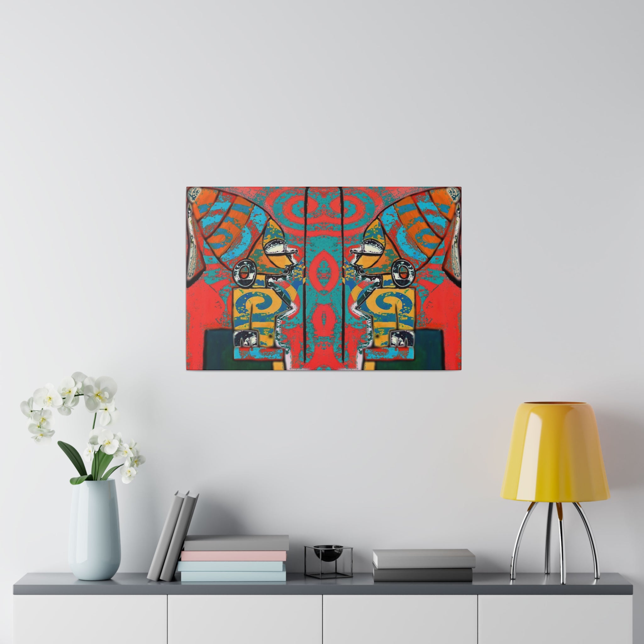 Yeye African Art on Canvas
