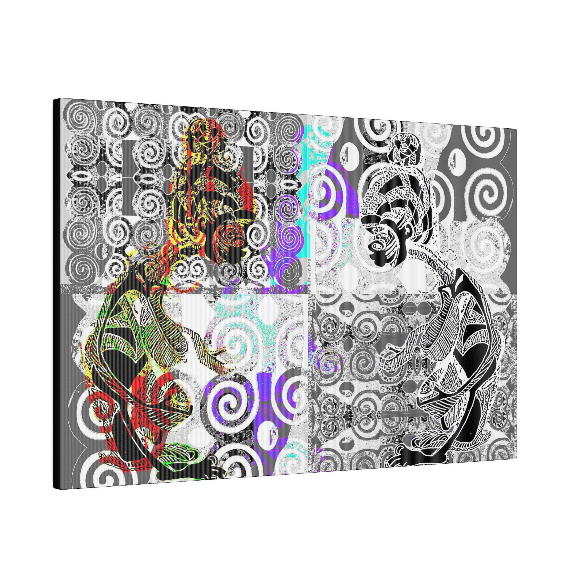 Parapo African Art on Canvas