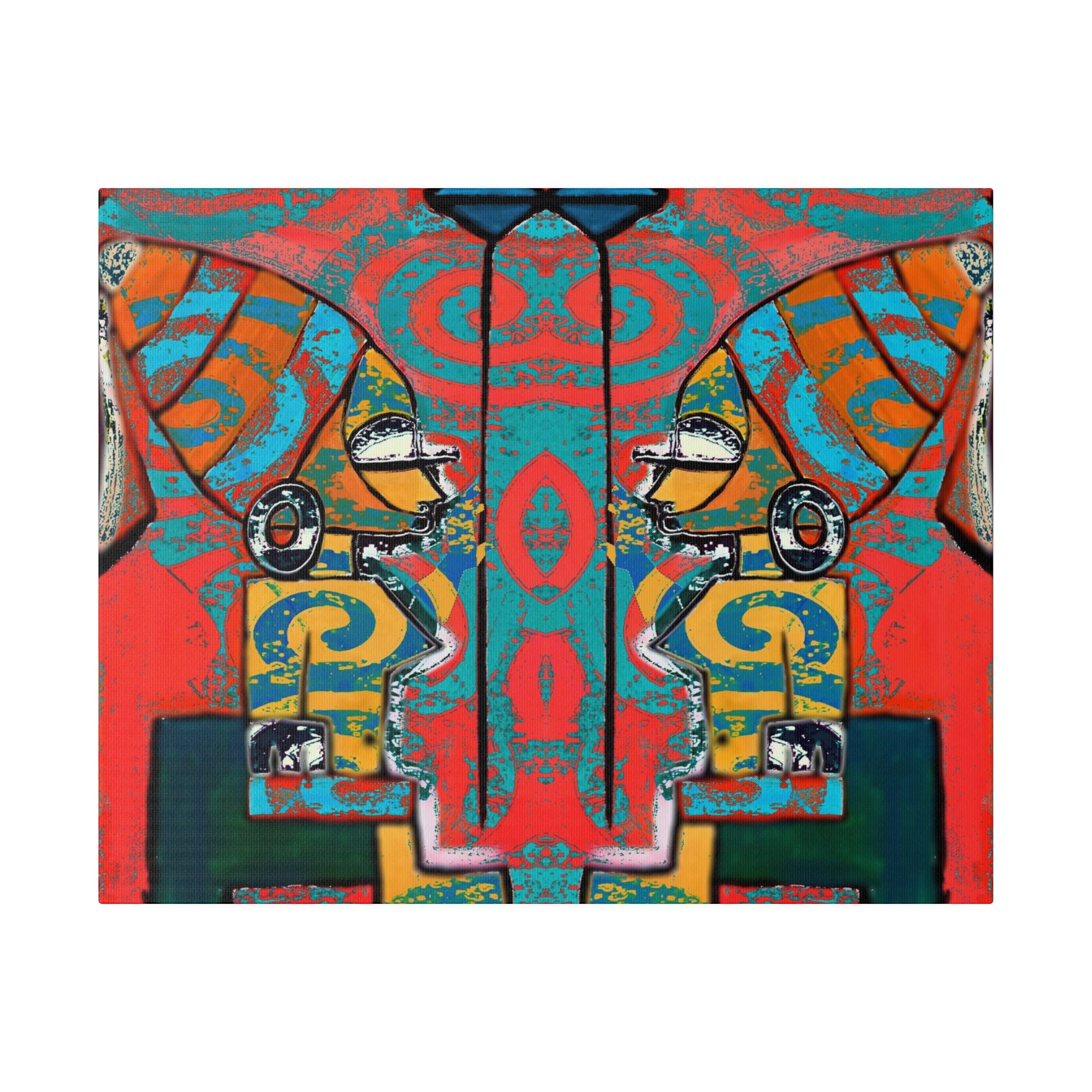 Yeye African Art on Canvas