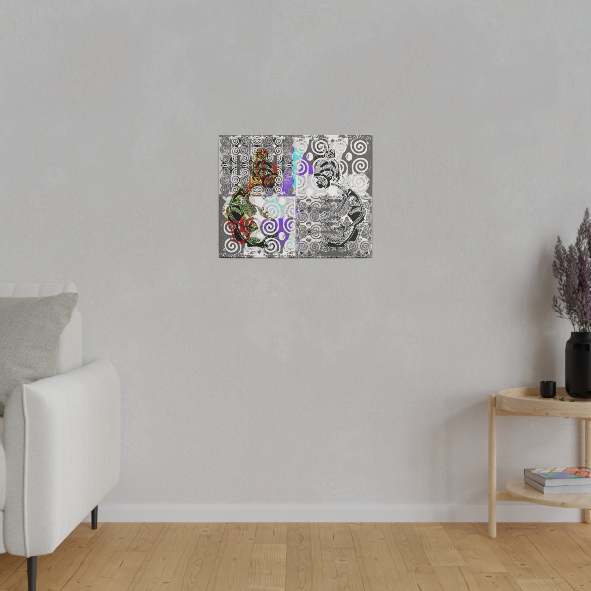 Parapo African Art on Canvas