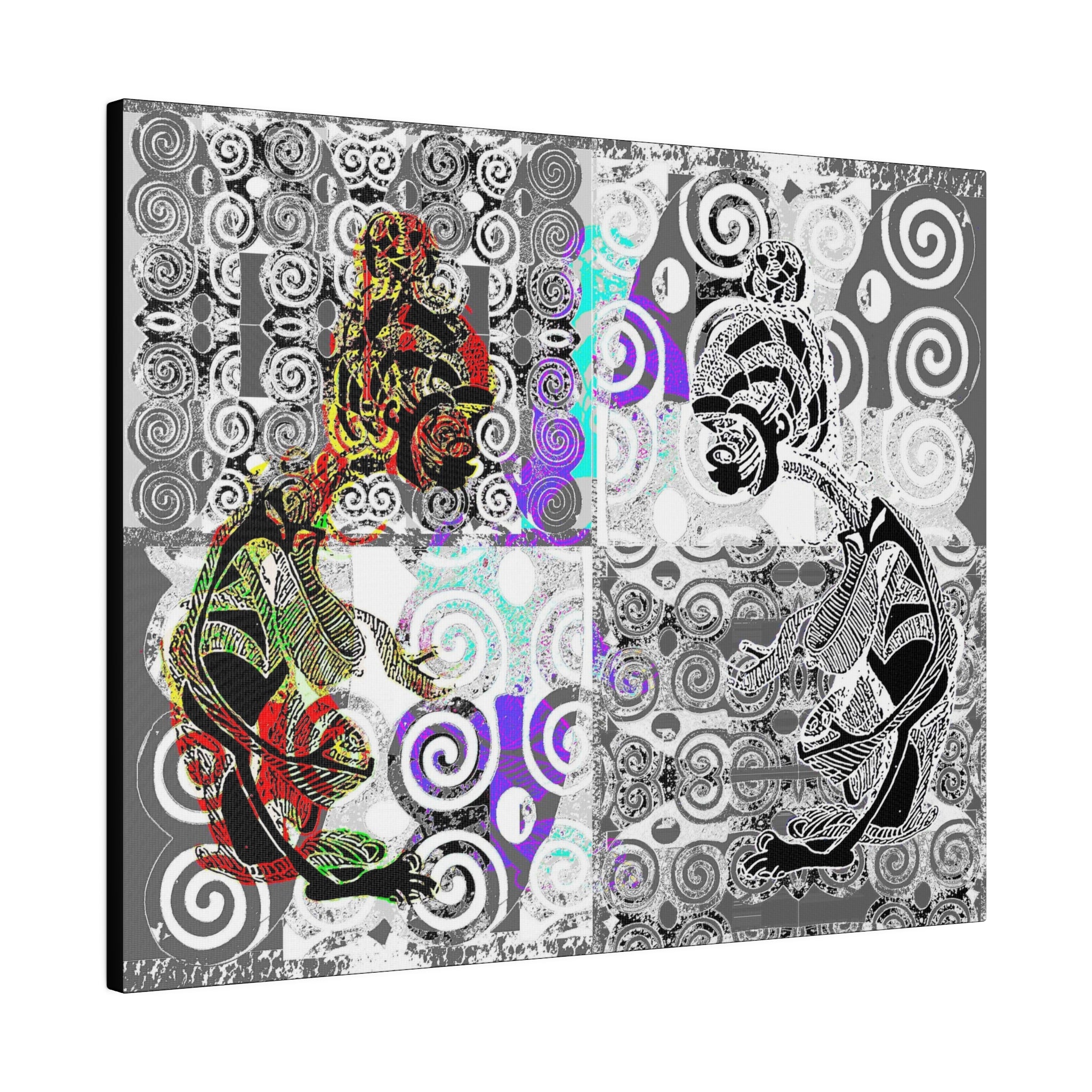 Parapo African Art on Canvas