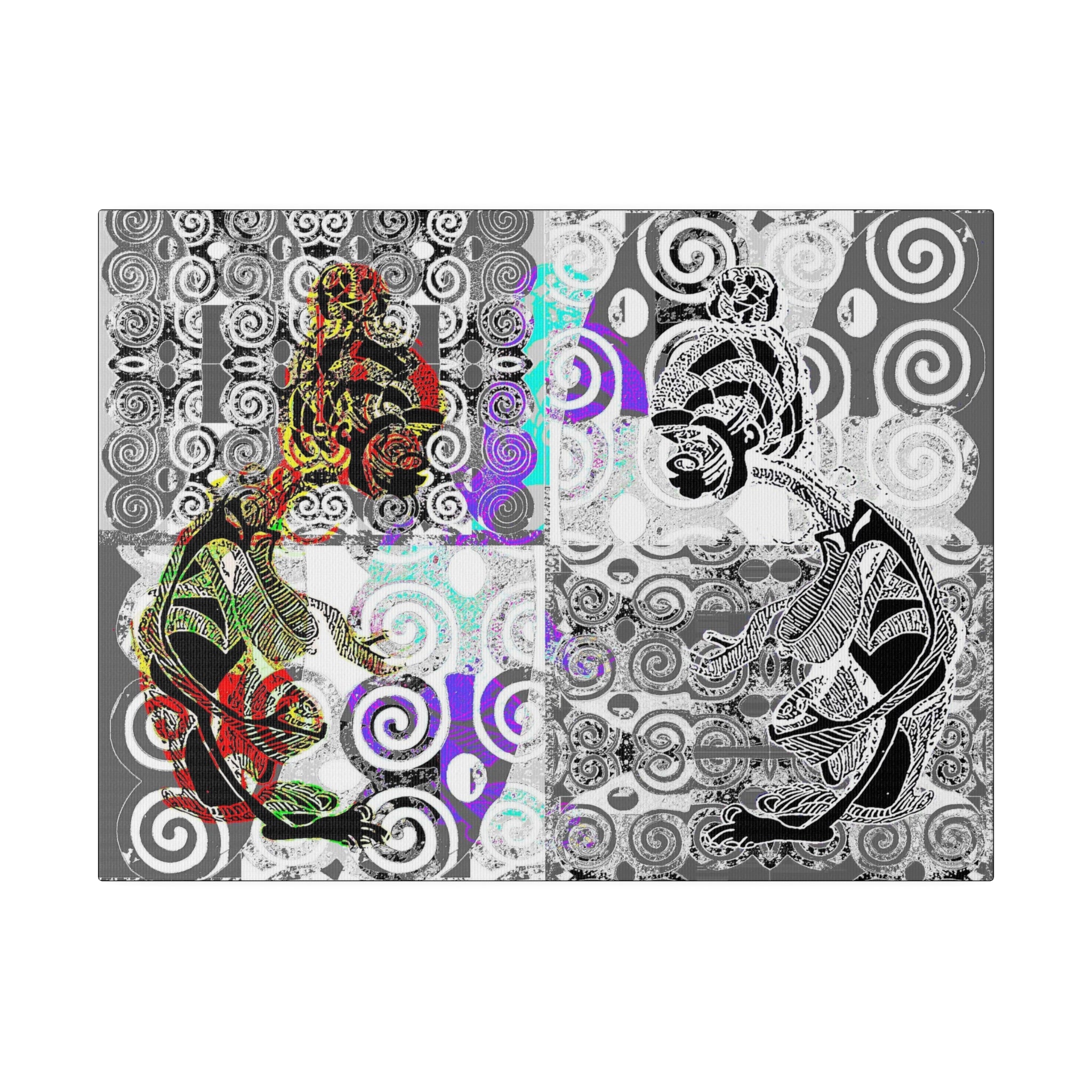 Parapo African Art on Canvas