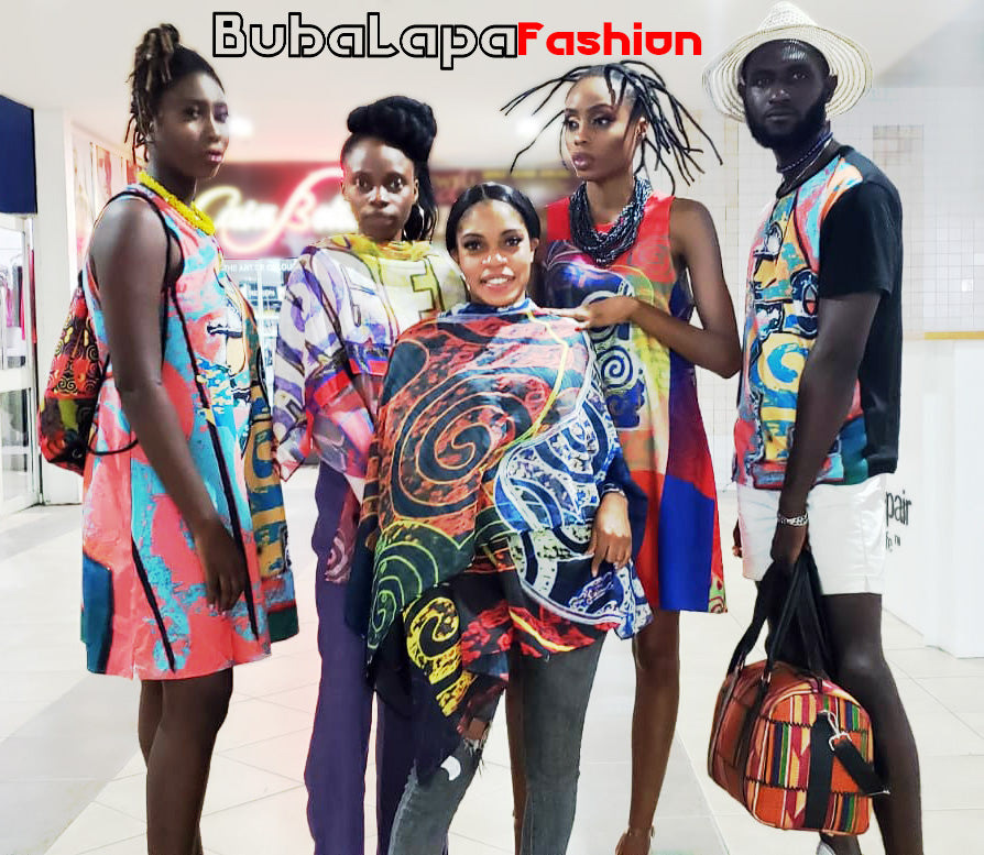 Bubalapa by Happiness African fashion models