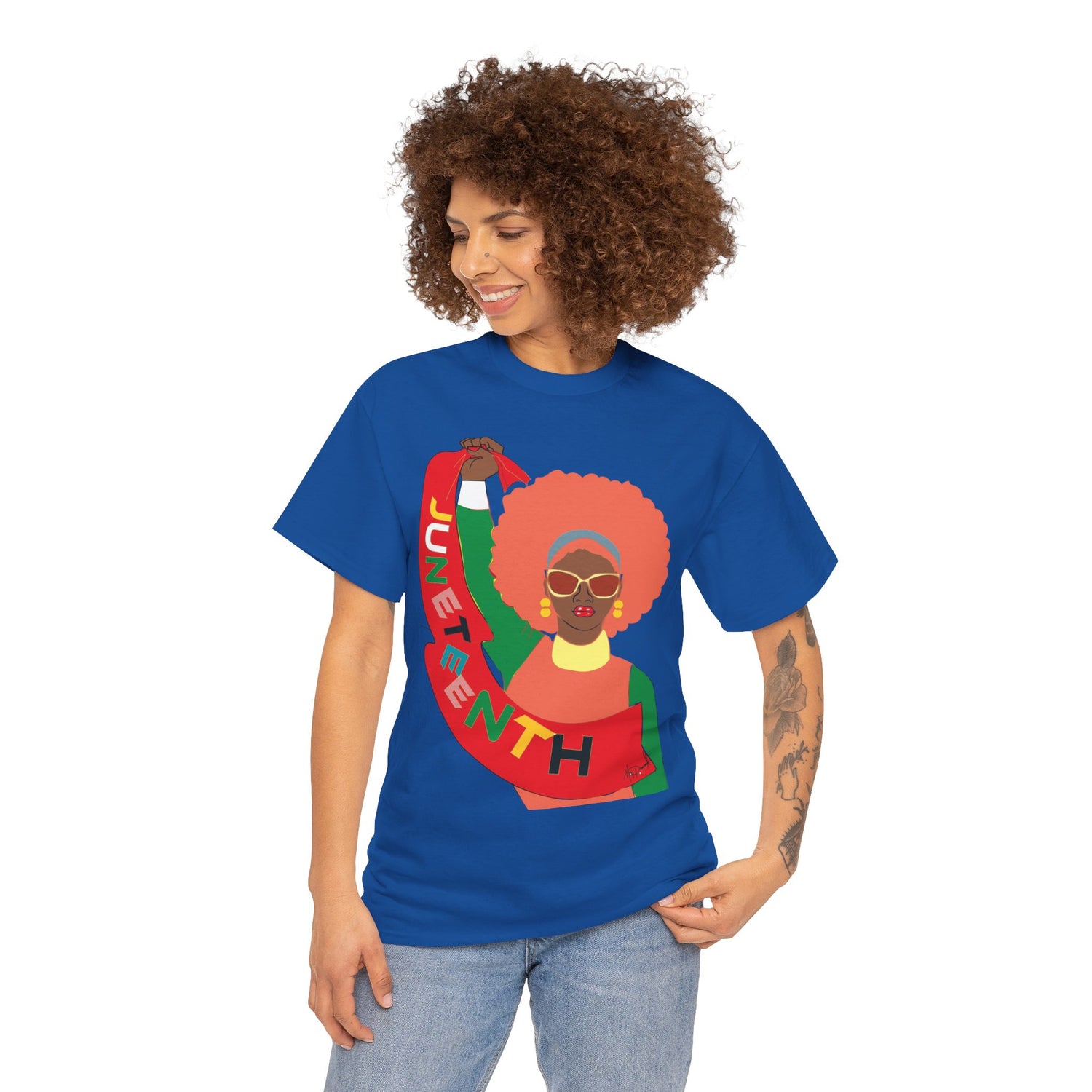 Juneteenth Unisex Heavy Cotton Tee