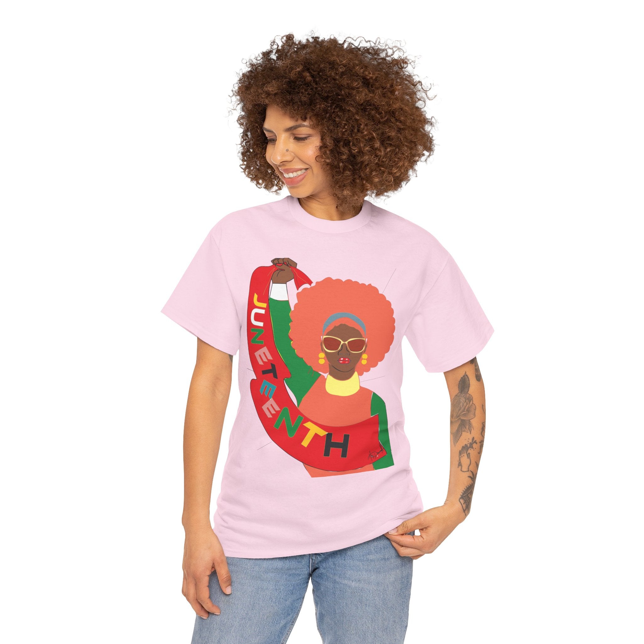 Juneteenth Unisex Heavy Cotton Tee