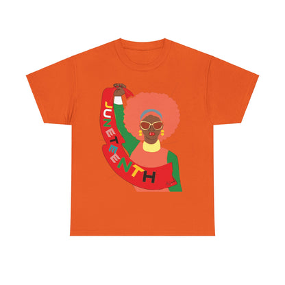 Juneteenth Unisex Heavy Cotton Tee