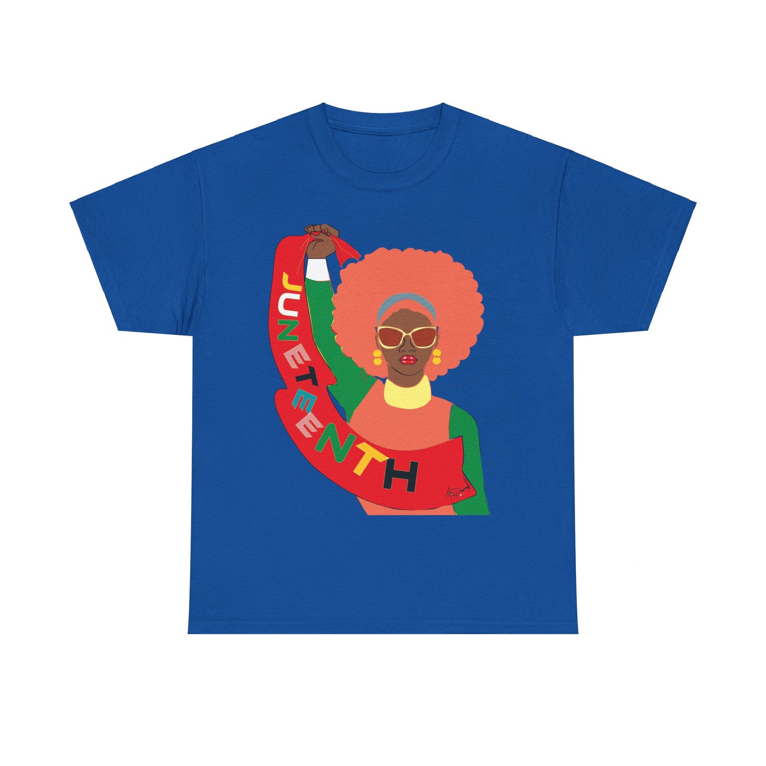 Juneteenth Unisex Heavy Cotton Tee