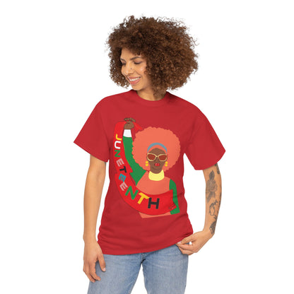 Juneteenth Unisex Heavy Cotton Tee