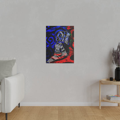 Bisi African Diva Canvas Wall Art