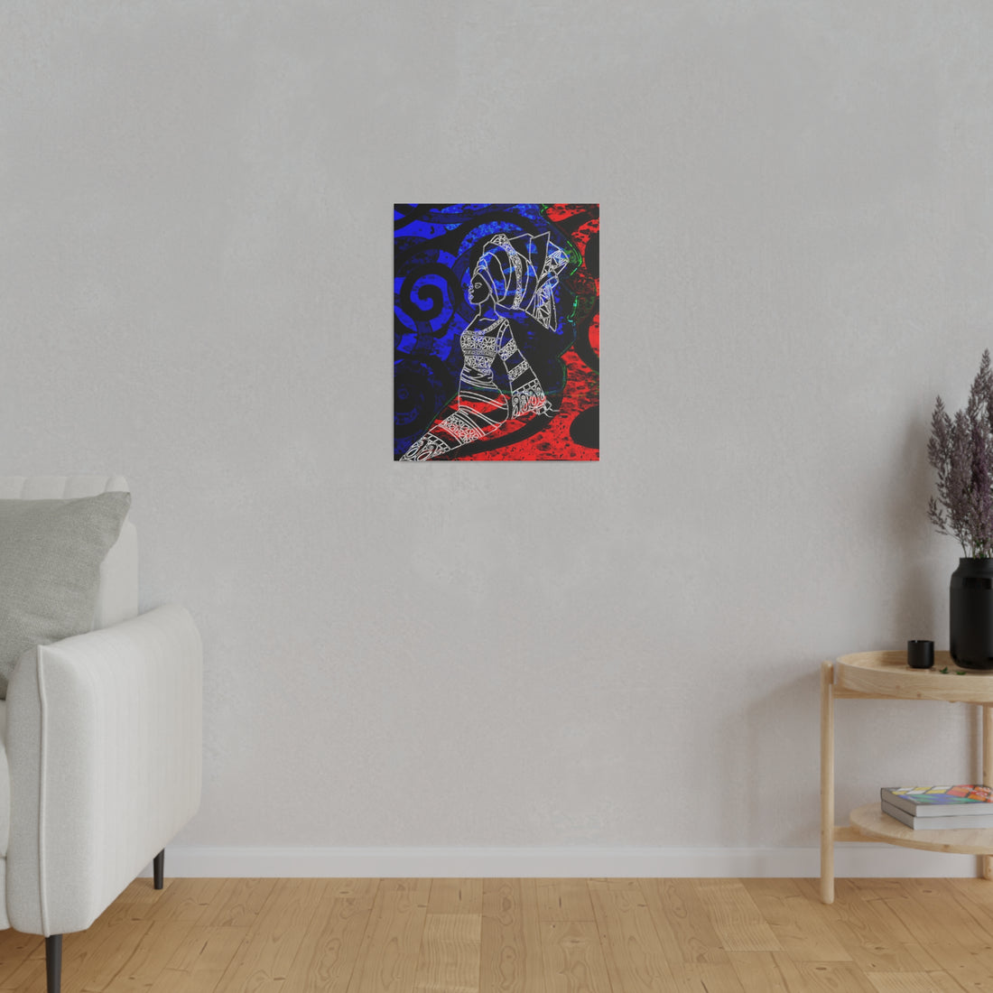 Bisi African Diva Canvas Wall Art