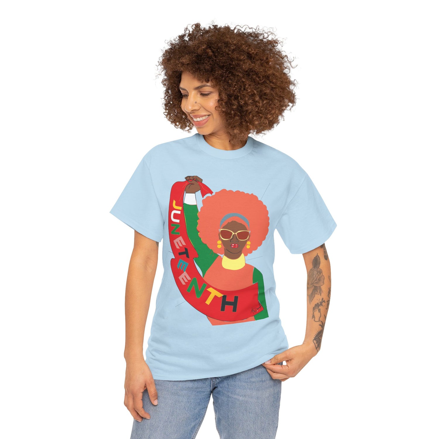 Juneteenth Unisex Heavy Cotton Tee