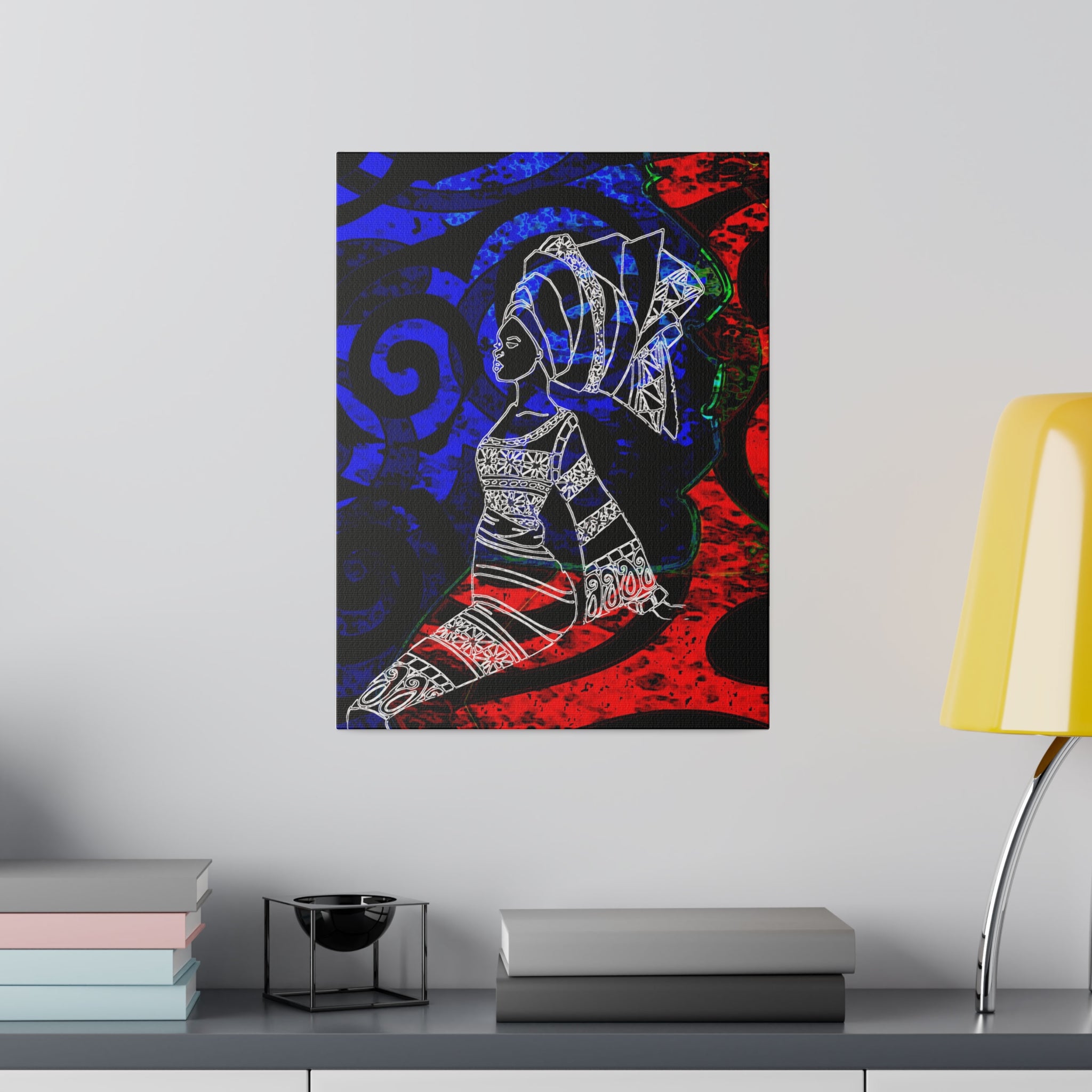 Bisi African Diva Canvas Wall Art