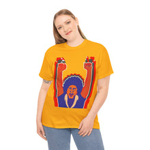 Afro Man Tripple Ace Fist Up - Unisex Heavy Cotton Tee