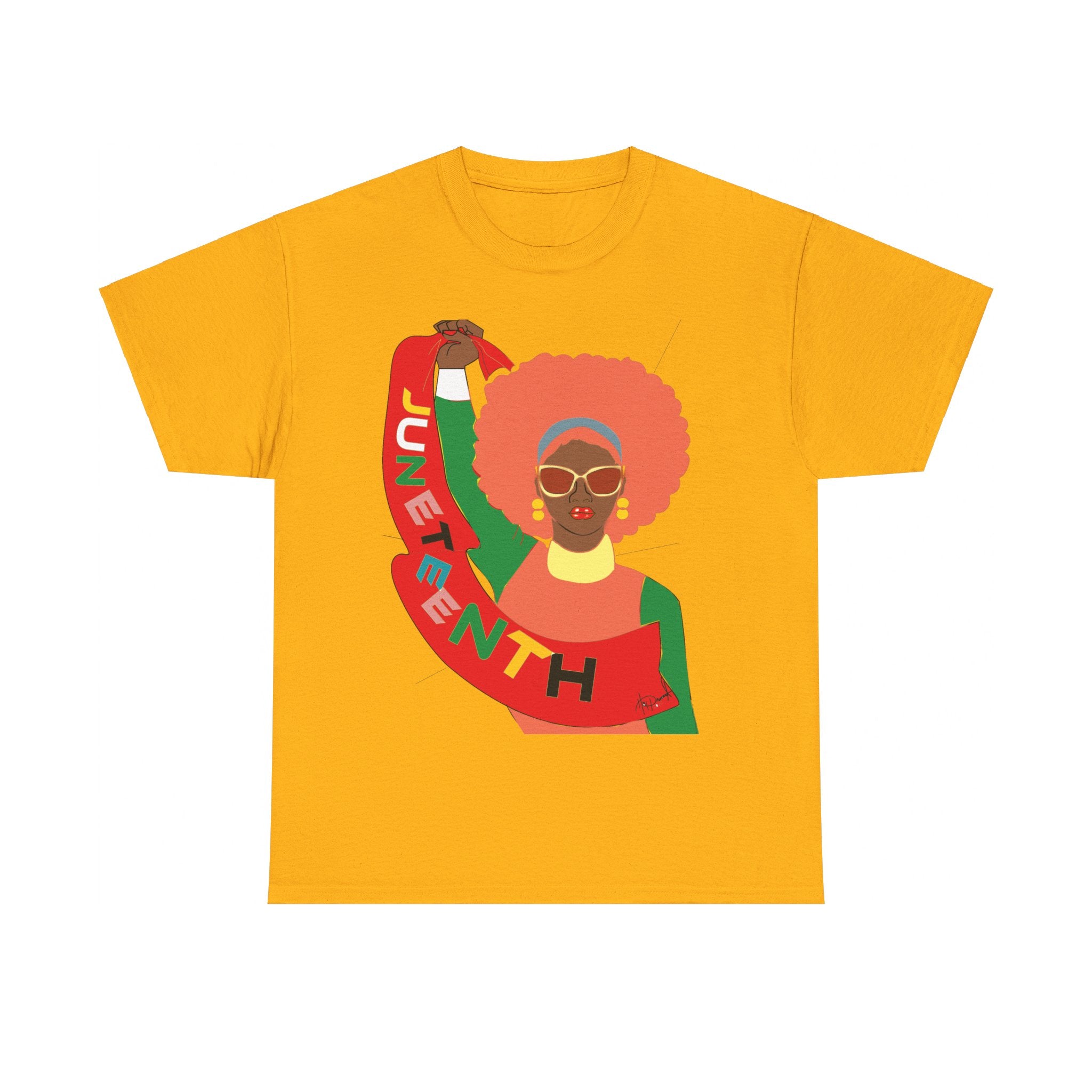 Juneteenth Unisex Heavy Cotton Tee