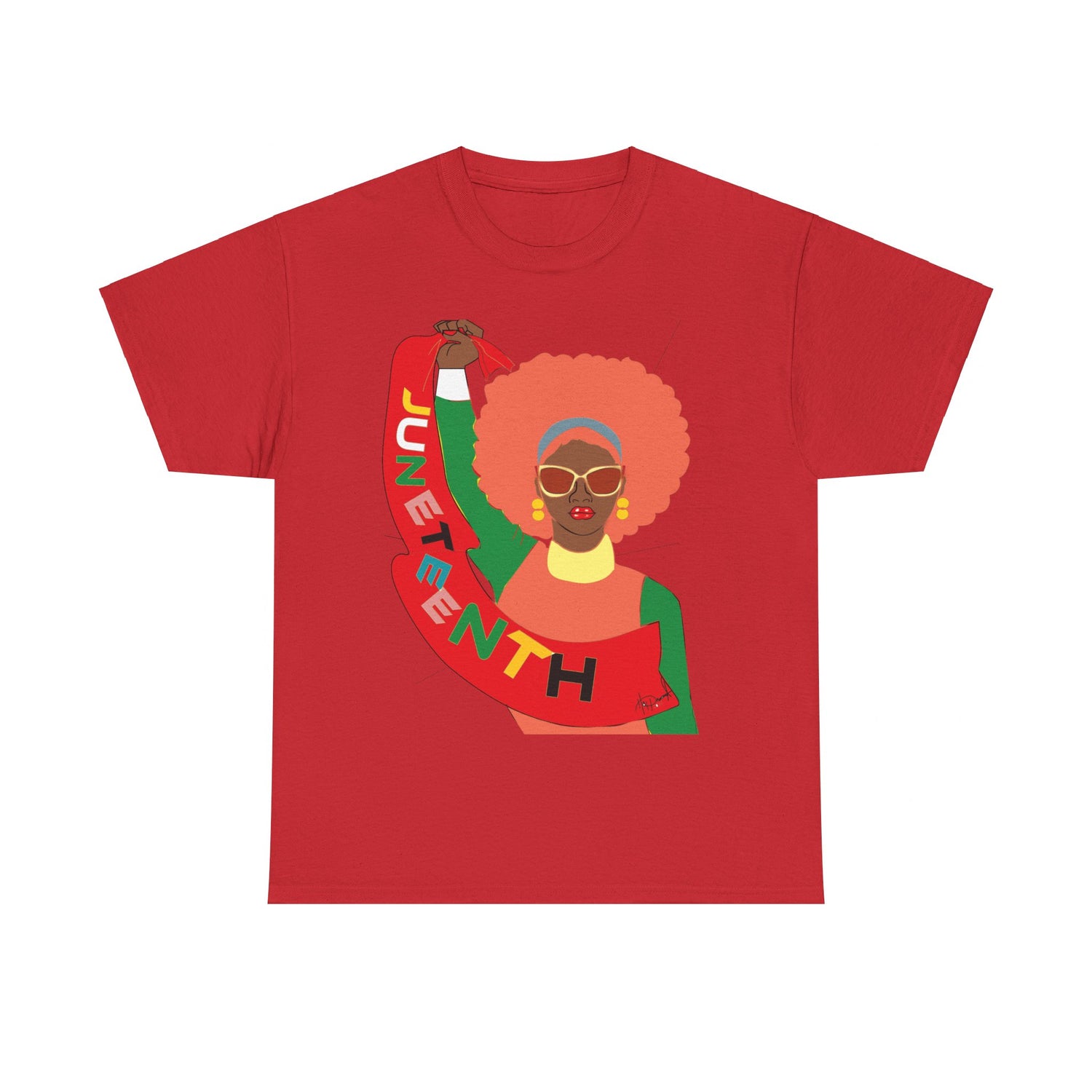 Juneteenth Unisex Heavy Cotton Tee