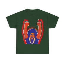 Afro Man Tripple Ace Fist Up - Unisex Heavy Cotton Tee