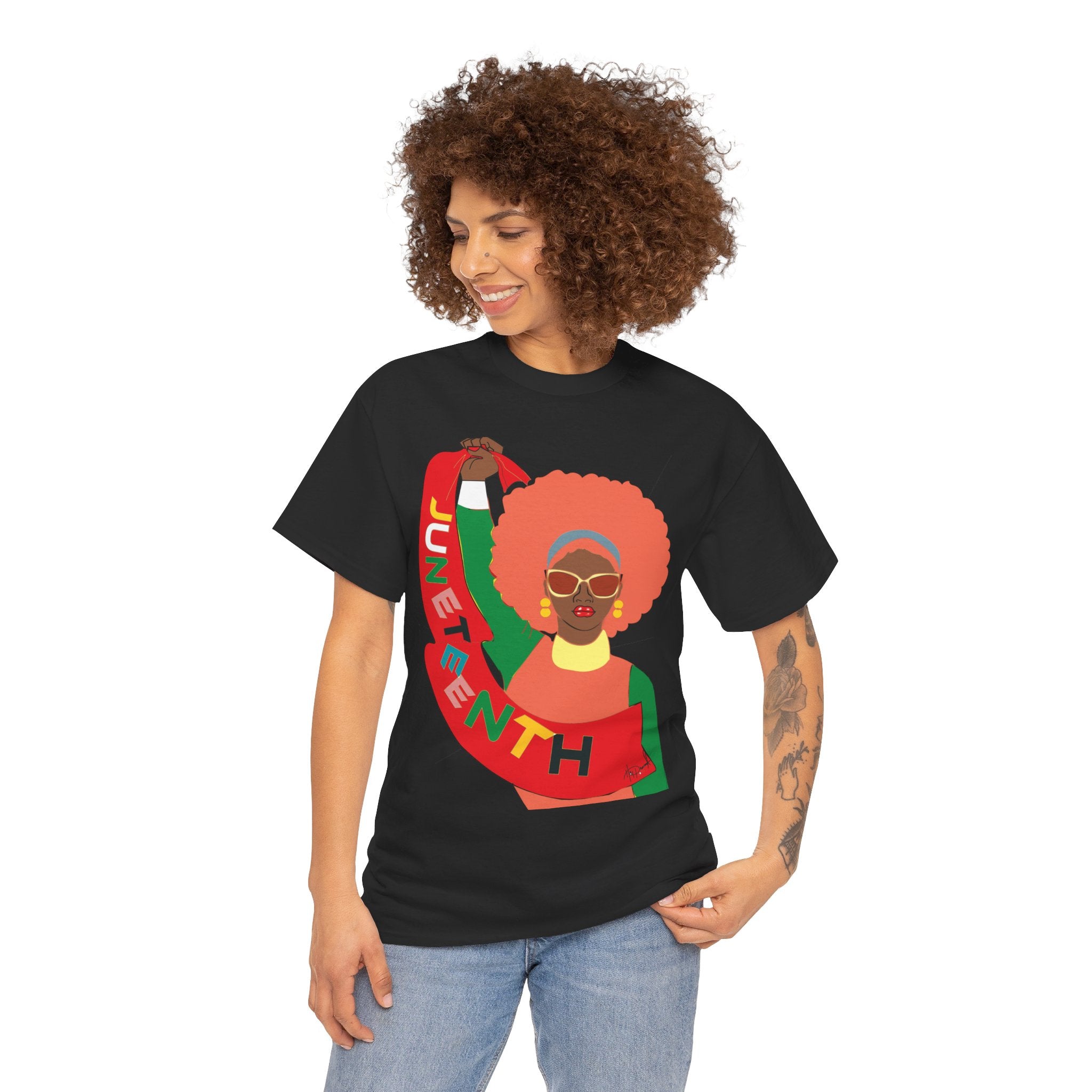 Juneteenth Unisex Heavy Cotton Tee