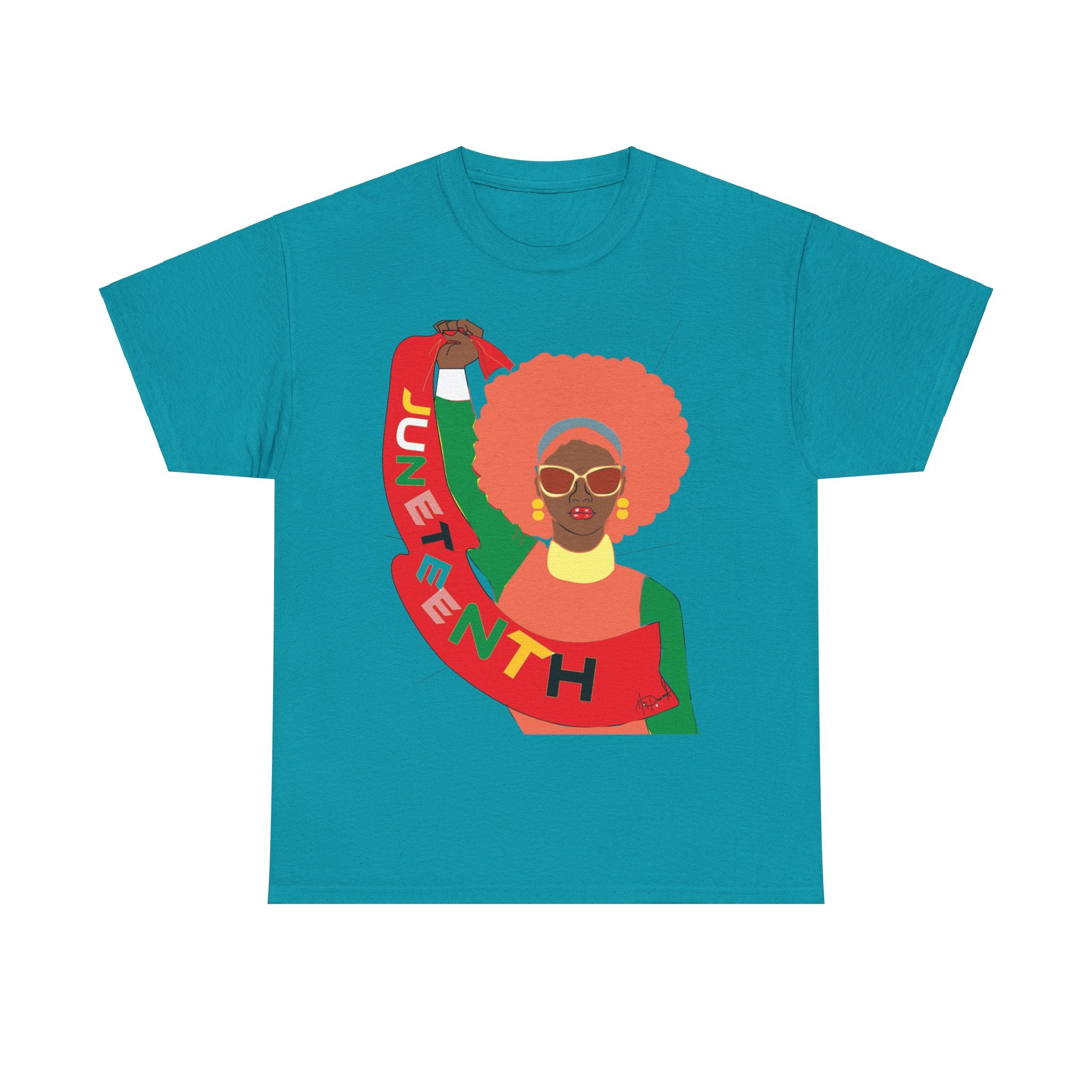 Juneteenth Unisex Heavy Cotton Tee