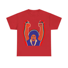 Afro Man Tripple Ace Fist Up - Unisex Heavy Cotton Tee