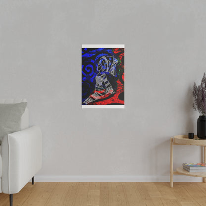 Bisi African Diva Canvas Wall Art