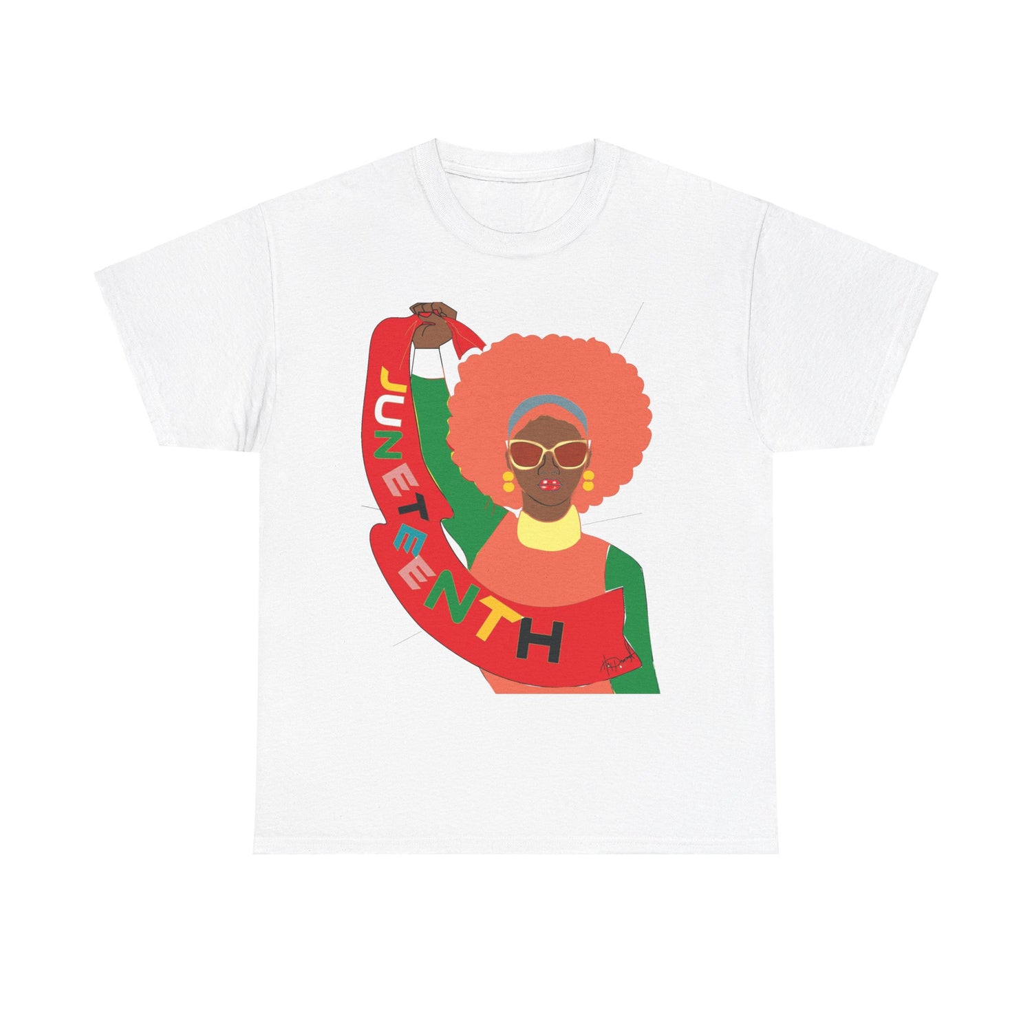 Juneteenth Unisex Heavy Cotton Tee