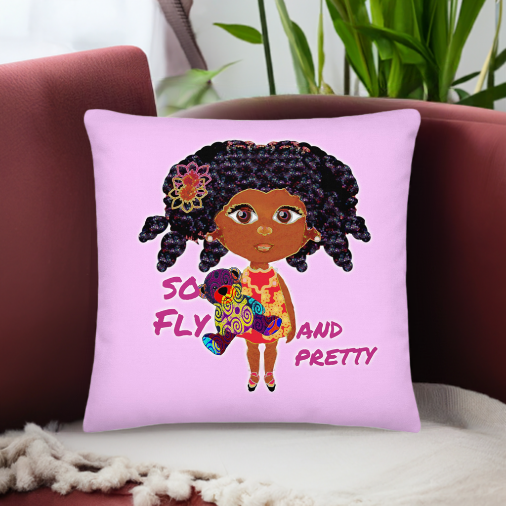 So Fly and Pretty Premium Pillow