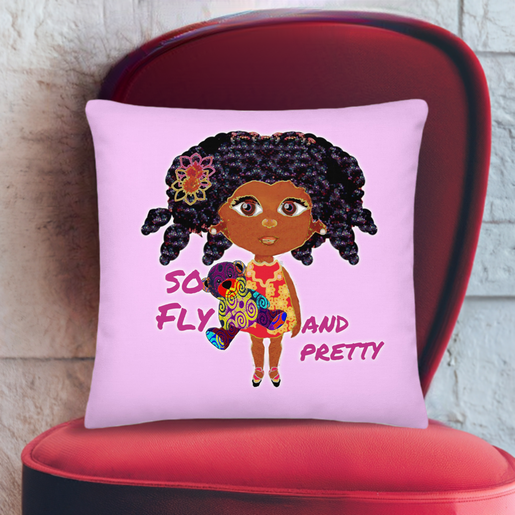 So Fly and Pretty Premium Pillow