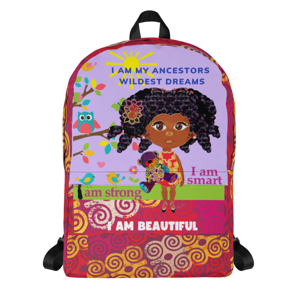 I Am My Ancestors Wildest Dream - Bubalapa Bini Girl Backpack