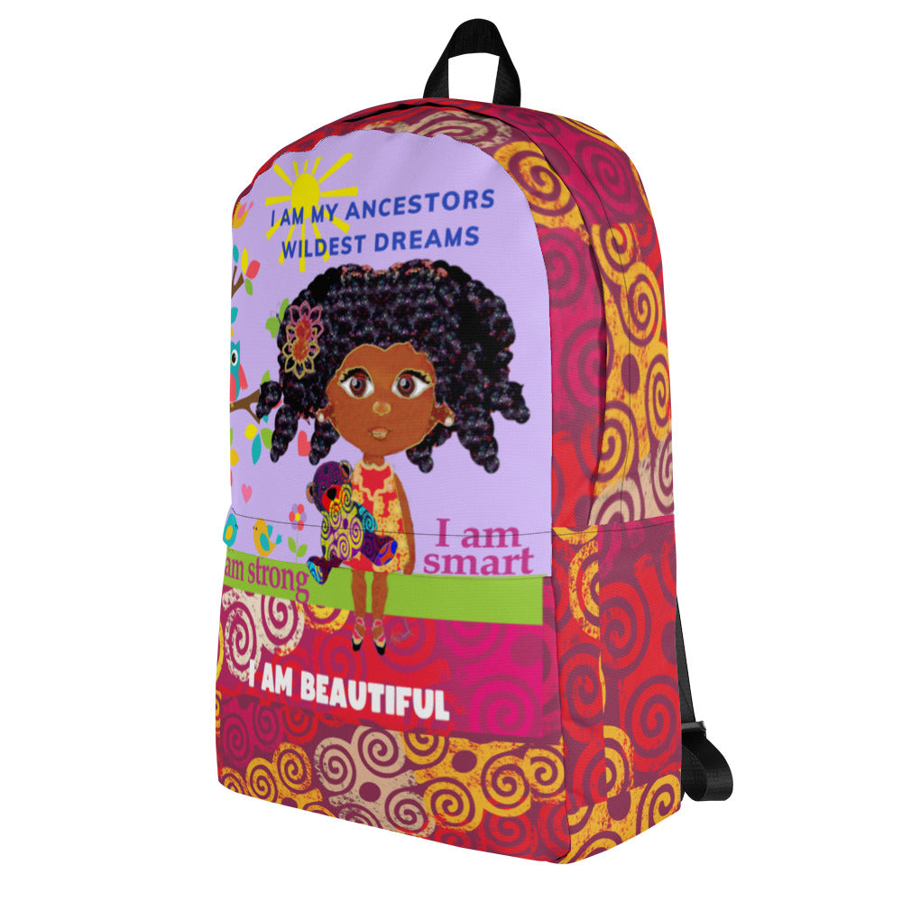 I Am My Ancestors Wildest Dream - Bubalapa Bini Girl Backpack