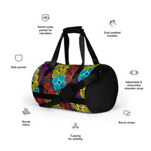 Bubalapa Courage Spiral All-over print gym bag