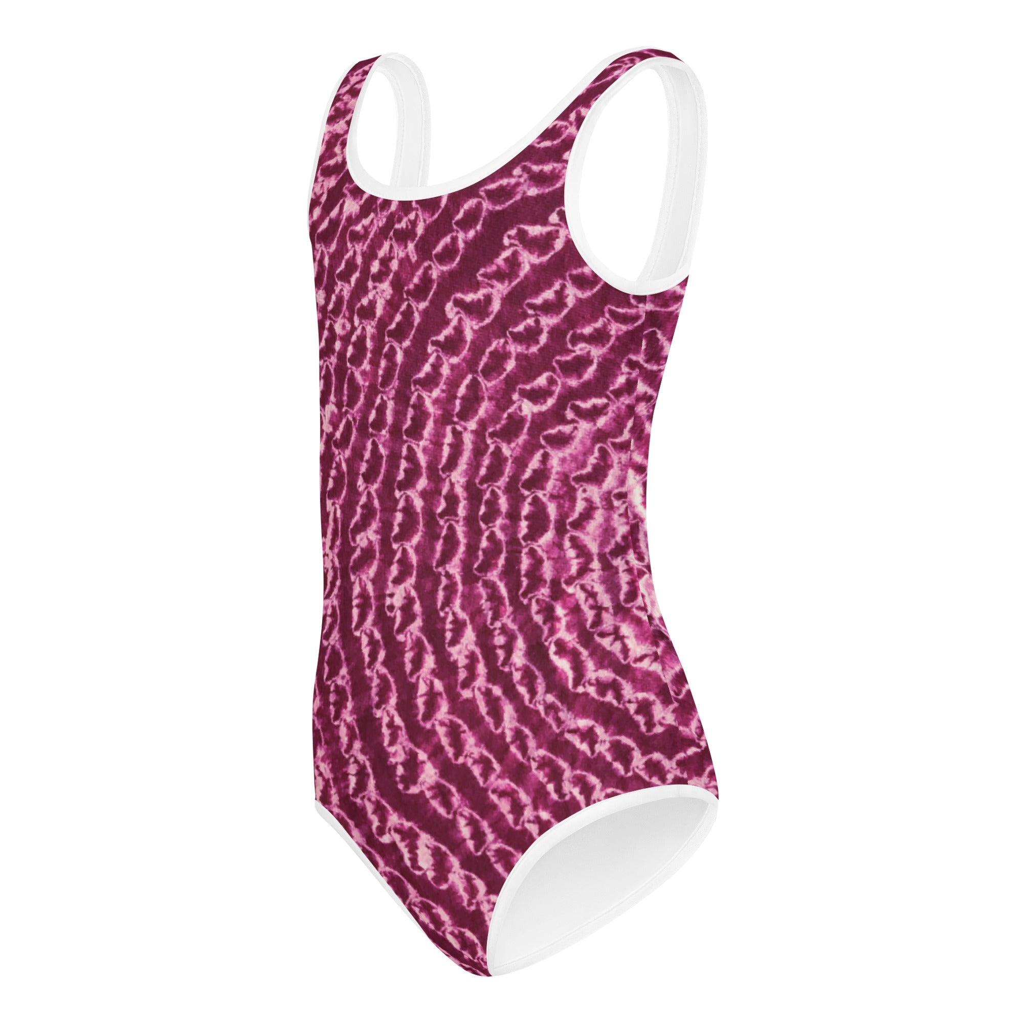 Bubalapa Batik All-Over Print Kids Swimsuit