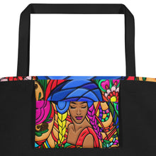 Mama Africa All-Over Print Large Tote Bag