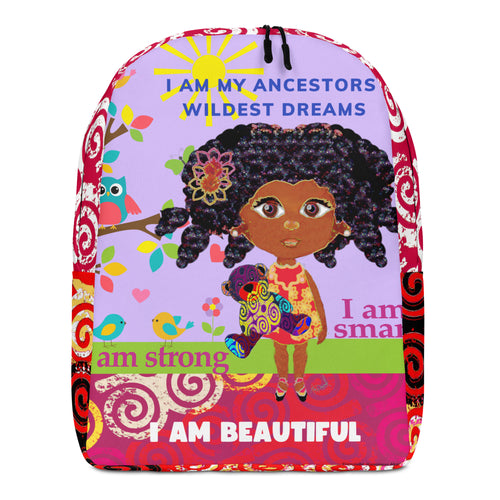 Bini Girl Ancestors Dream Minimalist Backpack