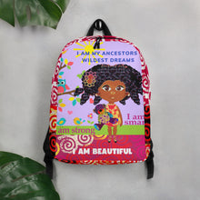 Bini Girl Ancestors Dream Minimalist Backpack