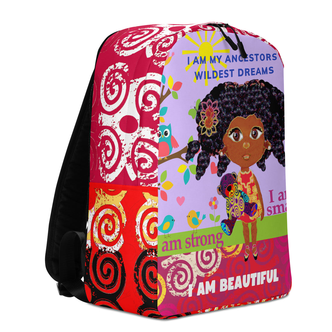 Bini Girl Ancestors Dream Minimalist Backpack