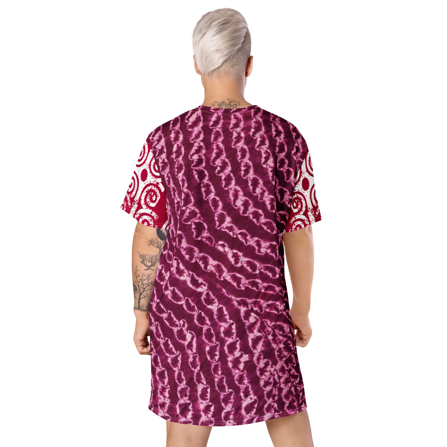 Bubalapa Batik Patch T-shirt dress