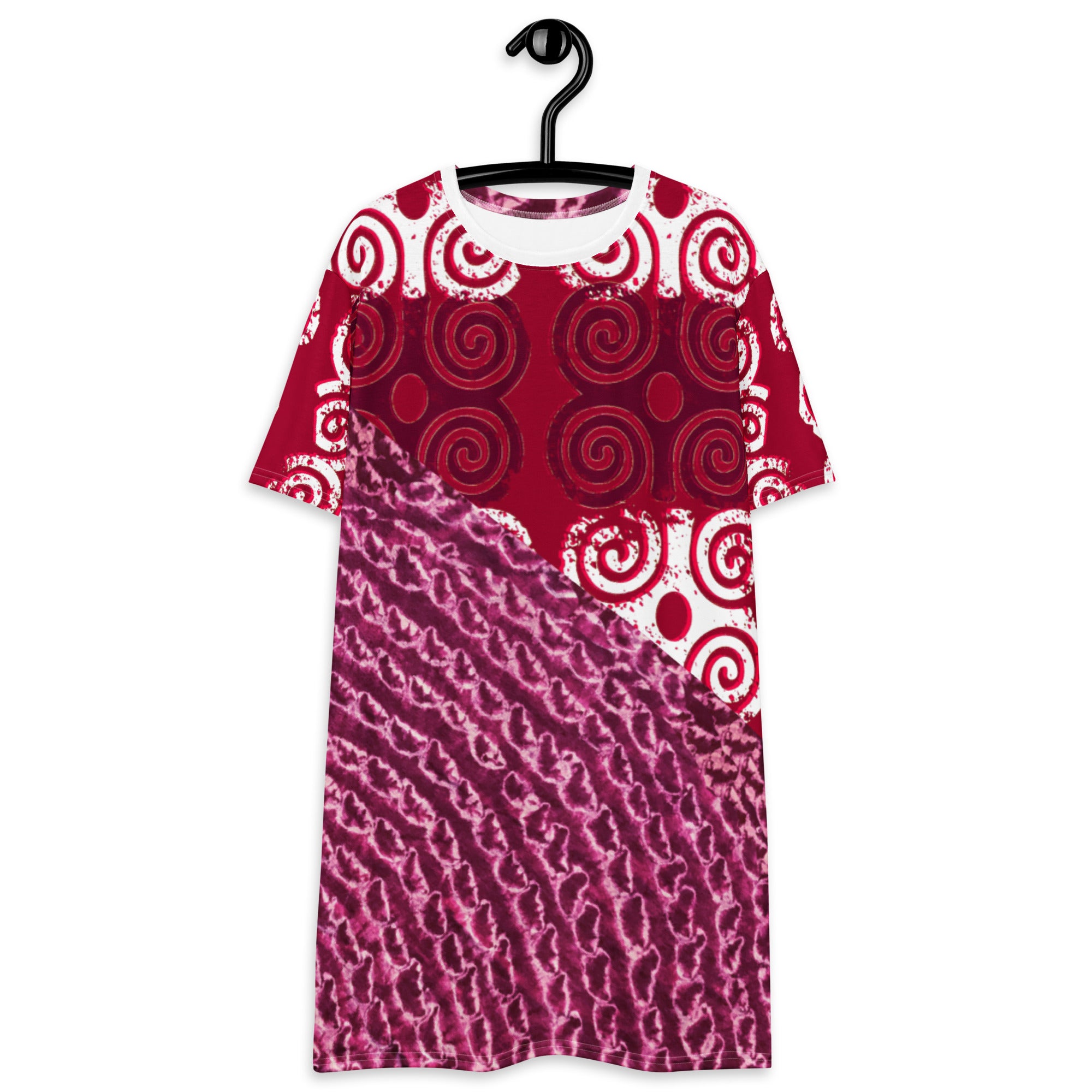 Bubalapa Batik Patch T-shirt dress