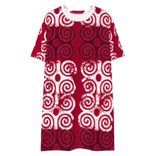 Bubalapa Spiral Batik T-shirt dress
