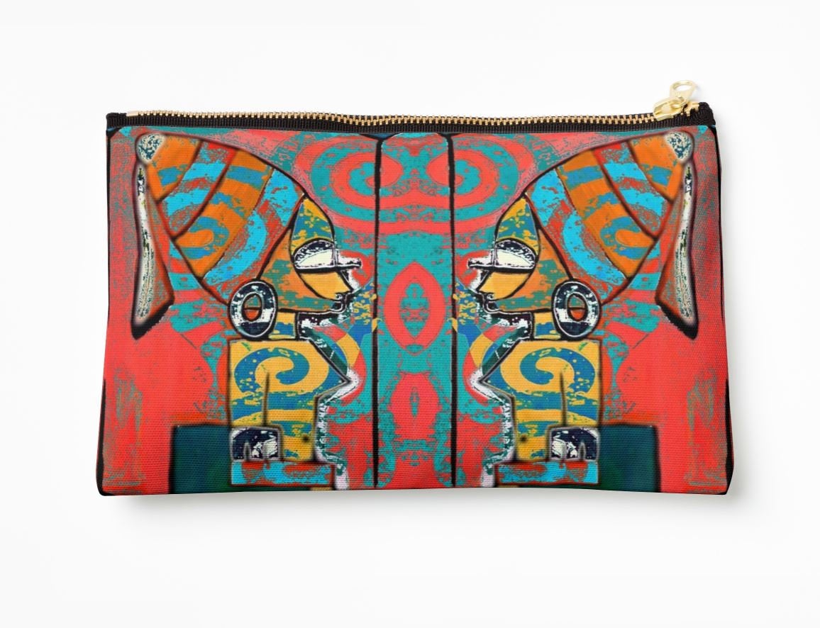 African Sculpture Yeye - Studio Pouches