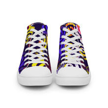 Bubalapa Spiral Women’s high top canvas shoes