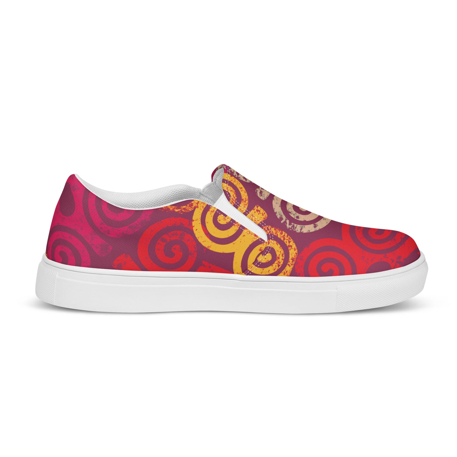 Bubalapa Spiraled Women’s slip-on canvas shoes